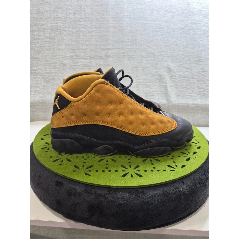 Air Jordan 13 Retro Low 136008-071 Mens 8.5 Shoes Black Brown Chutney Sneakers